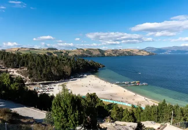 Playa y paisaje de Boyacá